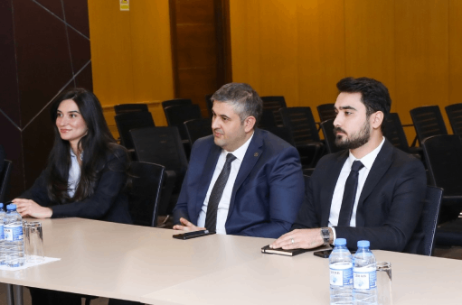 The General Group Co. team during a working session in Baku