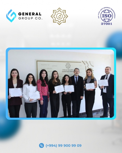 &ldquo;İstehlak Mallarının Ekspertizası Mərkəzi&rdquo; MMC-yə ISO 37001 beynəlxalq sertifikatının təqdim edilməsi.